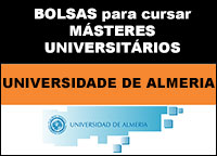 Bolsas para Másteres Universidade de Almeria